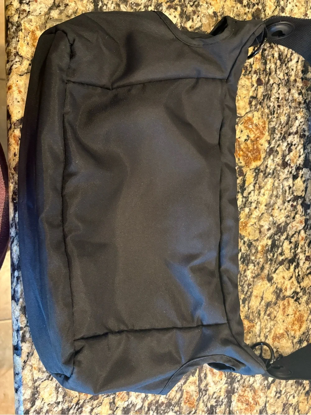 Black Doona Essentials Diaper Stroller Bag Lookalike